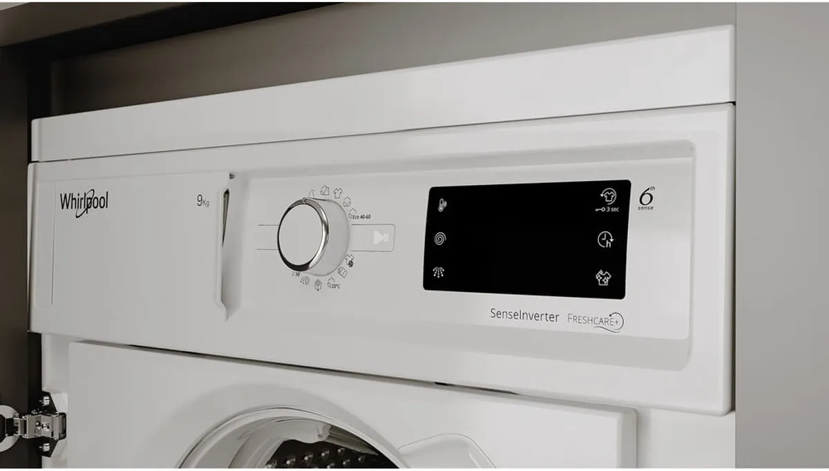 Whirlpool BI WMWG 91485 EU Inbouwwasmachine 9kg 1400 RPM - Wit