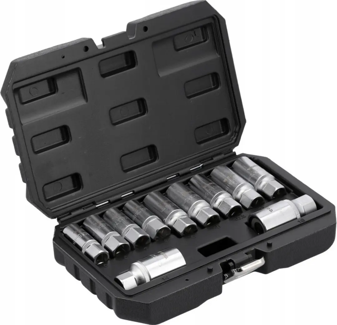 Yato YT-06201 Schroefverwijderaar Set 11-delig - 1/2" & 3/8" - afbeelding 4 van 4