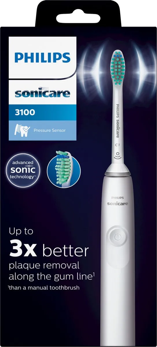 Philips Sonicare Series 3100 HX3671/13 Elektrische Tandenborstel - Wit