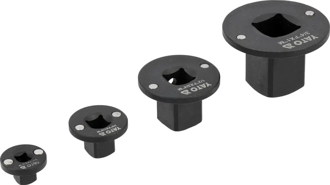 YATO Korte Verloop Adapters (Krachtdoppen) Voor de Slagmoersleutel