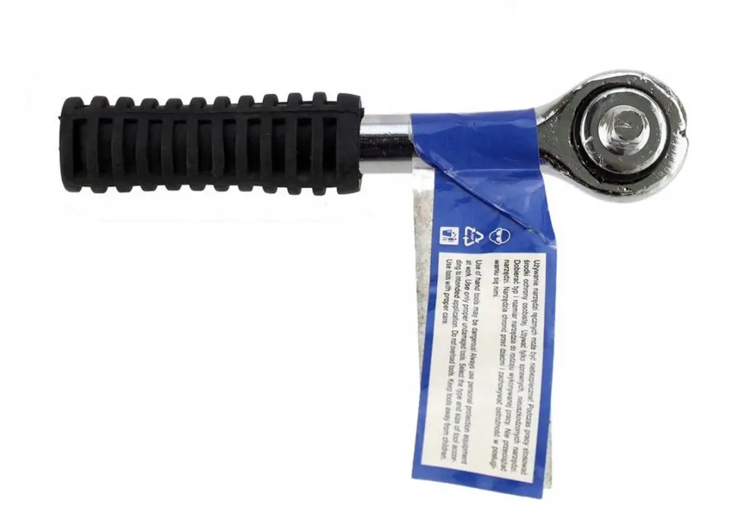 Vorel 53500 Ratelsleutel 1/4 inch - Zilver/Zwart - afbeelding 2 van 2