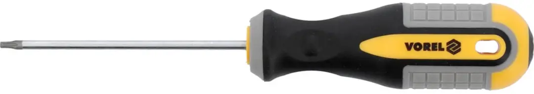 Vorel Torx Schroevendraaier T7x75mm CrV 60882