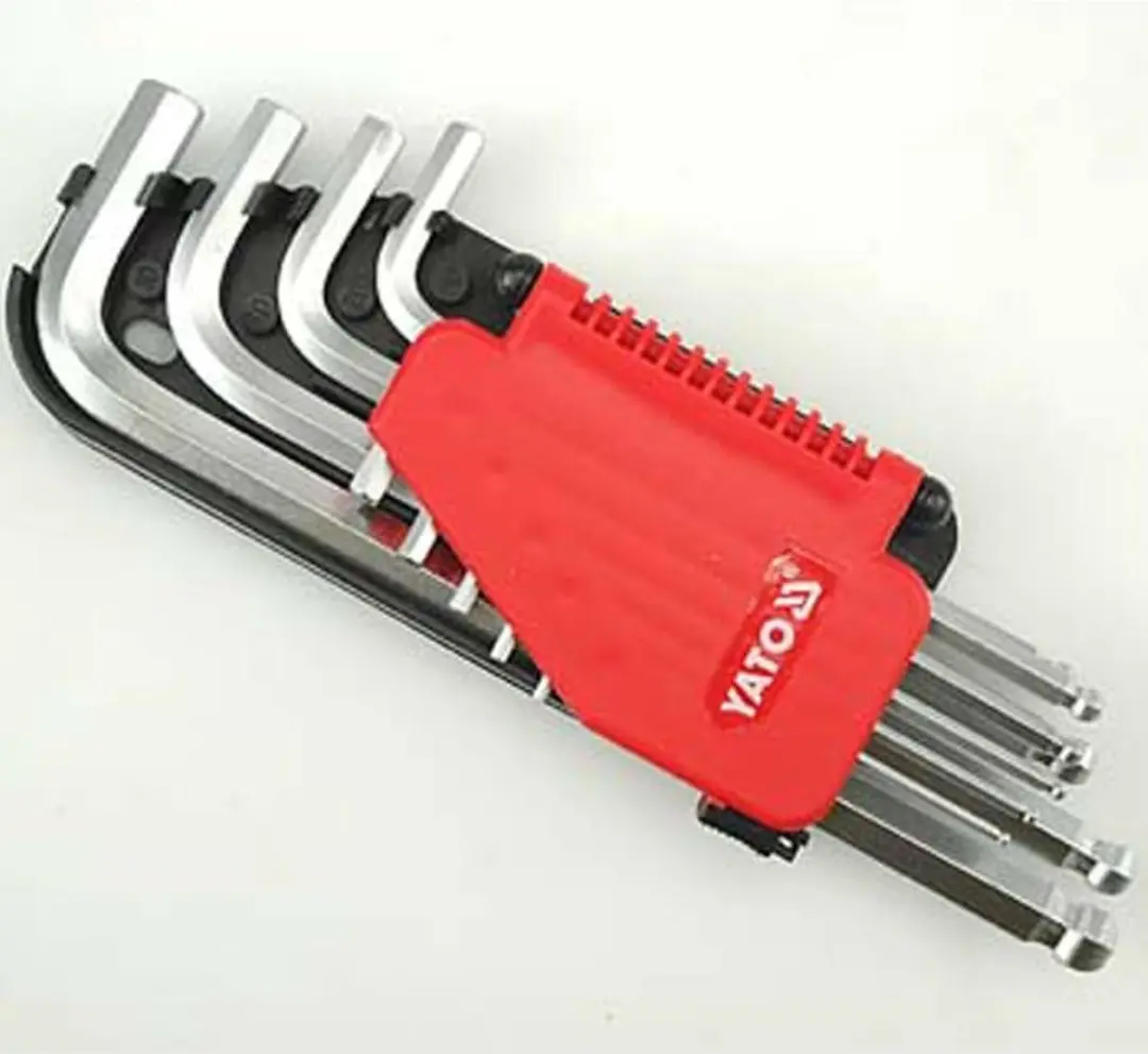 Yato YT-0507 Inbussleutelset met Kogelkop