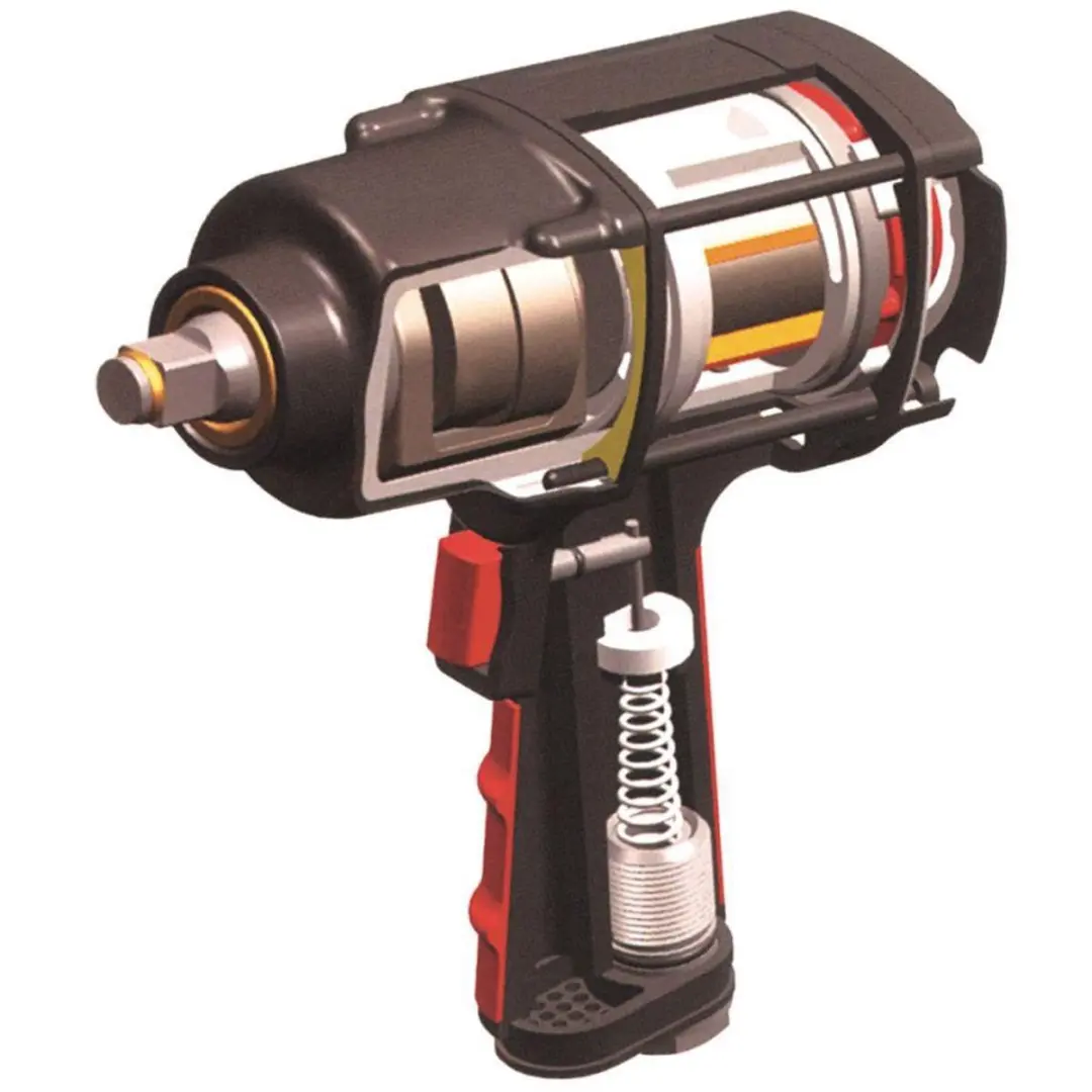 Yato YT-0953 Pneumatische Slagmoersleutel - 1356Nm - 1/2" - afbeelding 3 van 6