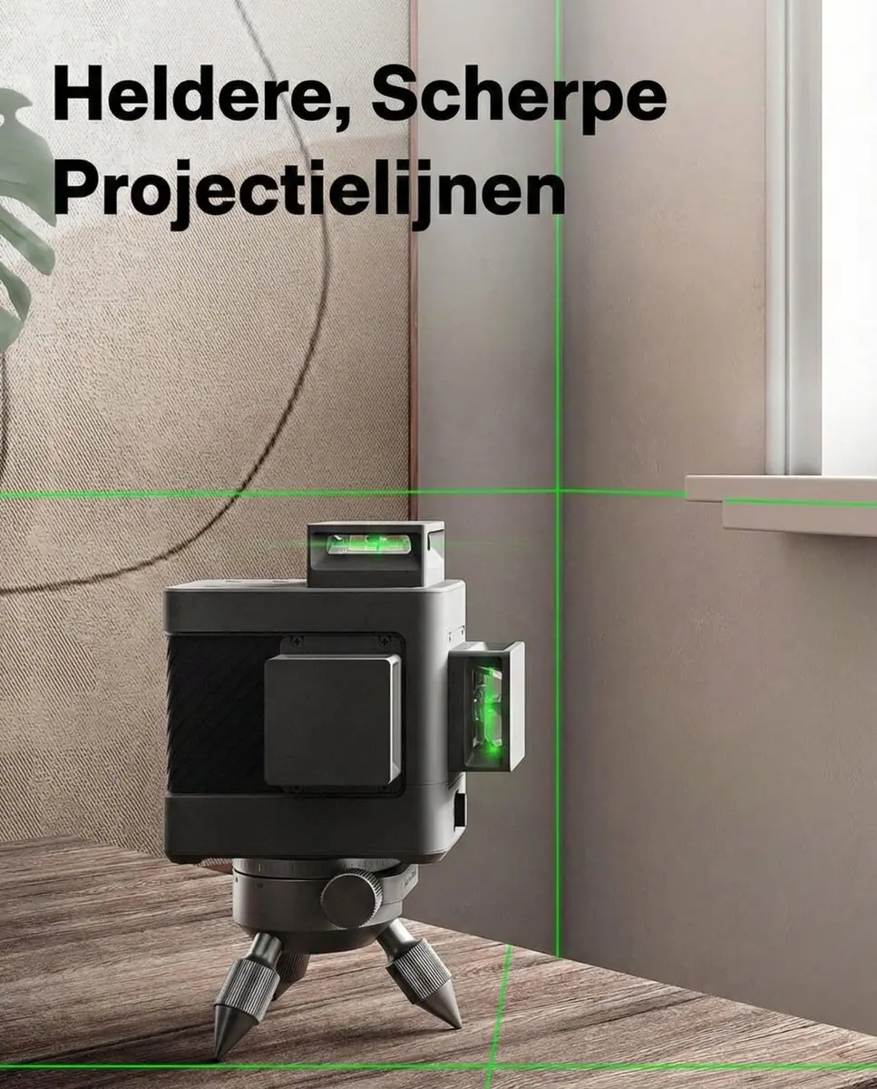 HOTO QWFGJ002 Kruislijnlaser - Groene Laser - afbeelding 6 van 6