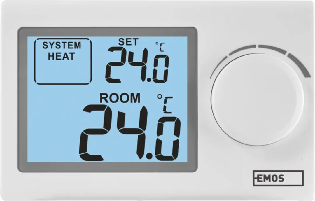 EMOS P5604 Handbediende Kamerthermostaat - Wit - afbeelding 3 van 6