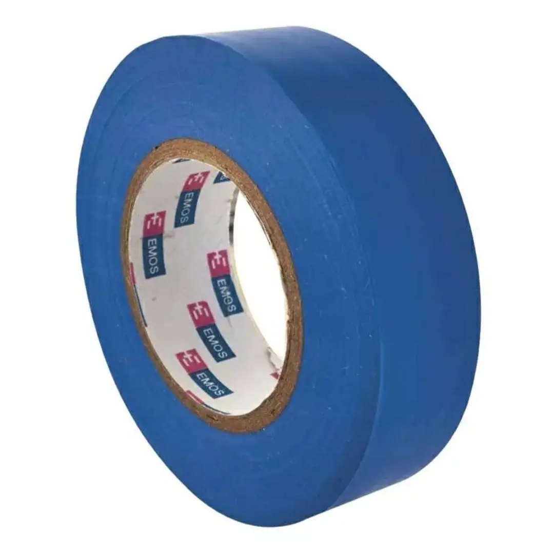 Emos PVC Isolatietape 19mm x 20m - Blauw - afbeelding 5 van 5