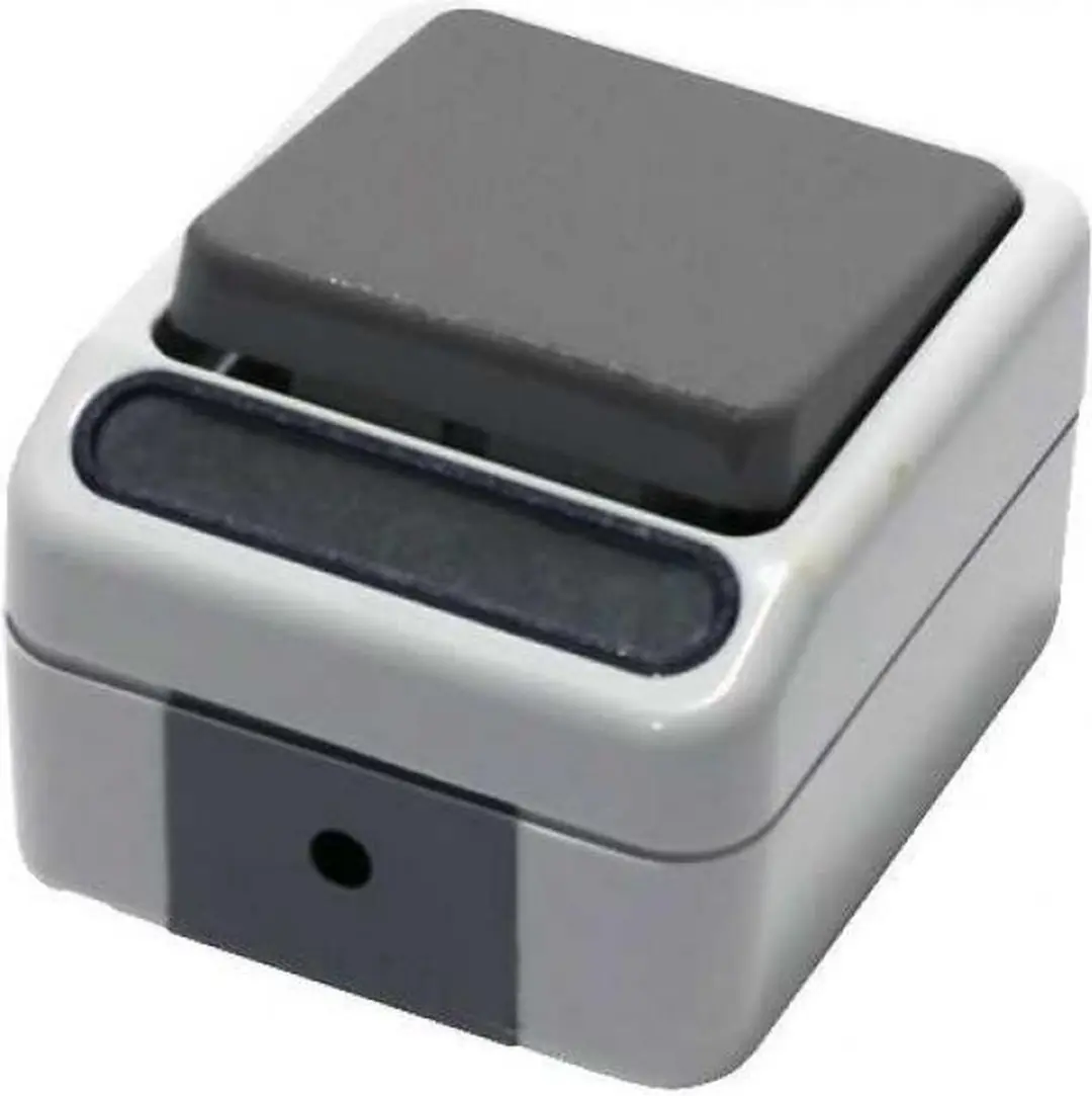 SCHNEIDER ELECTRIC Merten Aquastar wandschakelaar 1-voudig, spatwaterdicht, wiss