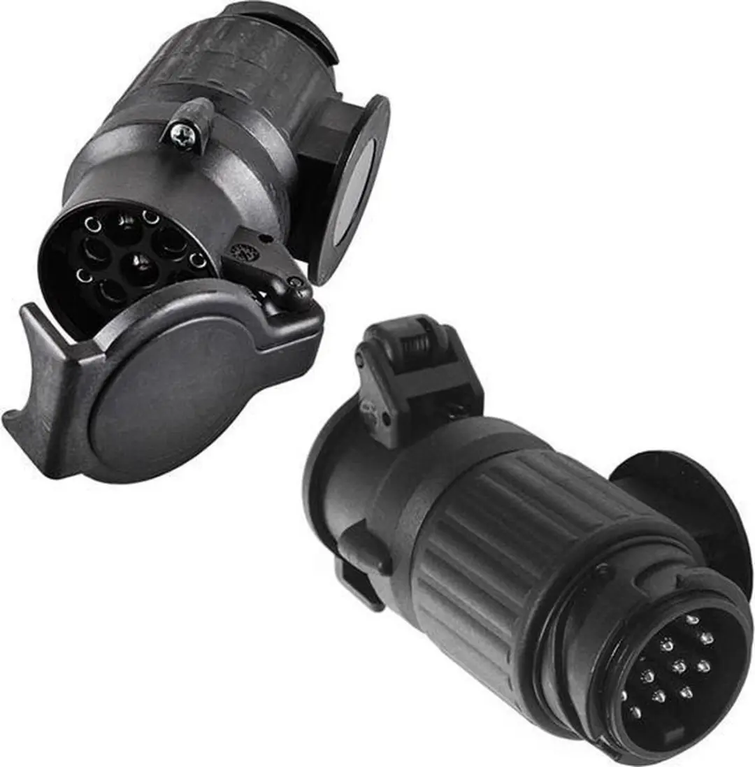 ProPlus Adapter Jaeger-Multicon 13 Polig - Zwart - afbeelding 3 van 6