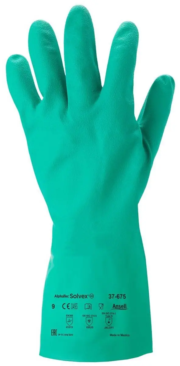 Ansell Alphatec Solvex 37-675 handschoen