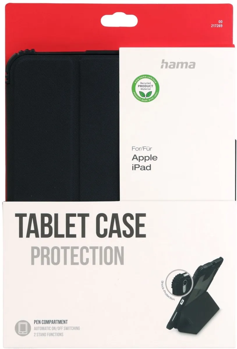 Hama Protection Tabletcase Apple iPad 10e gen 11" - Zwart - afbeelding 6 van 6