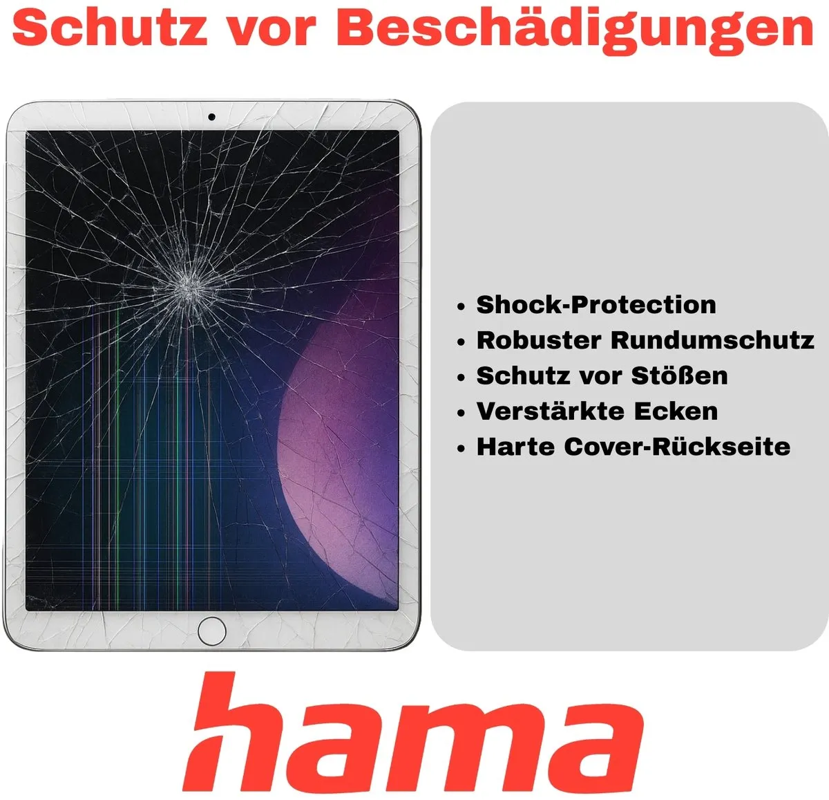 Hama Protection Tabletcase Apple iPad 10e gen 11" - Zwart