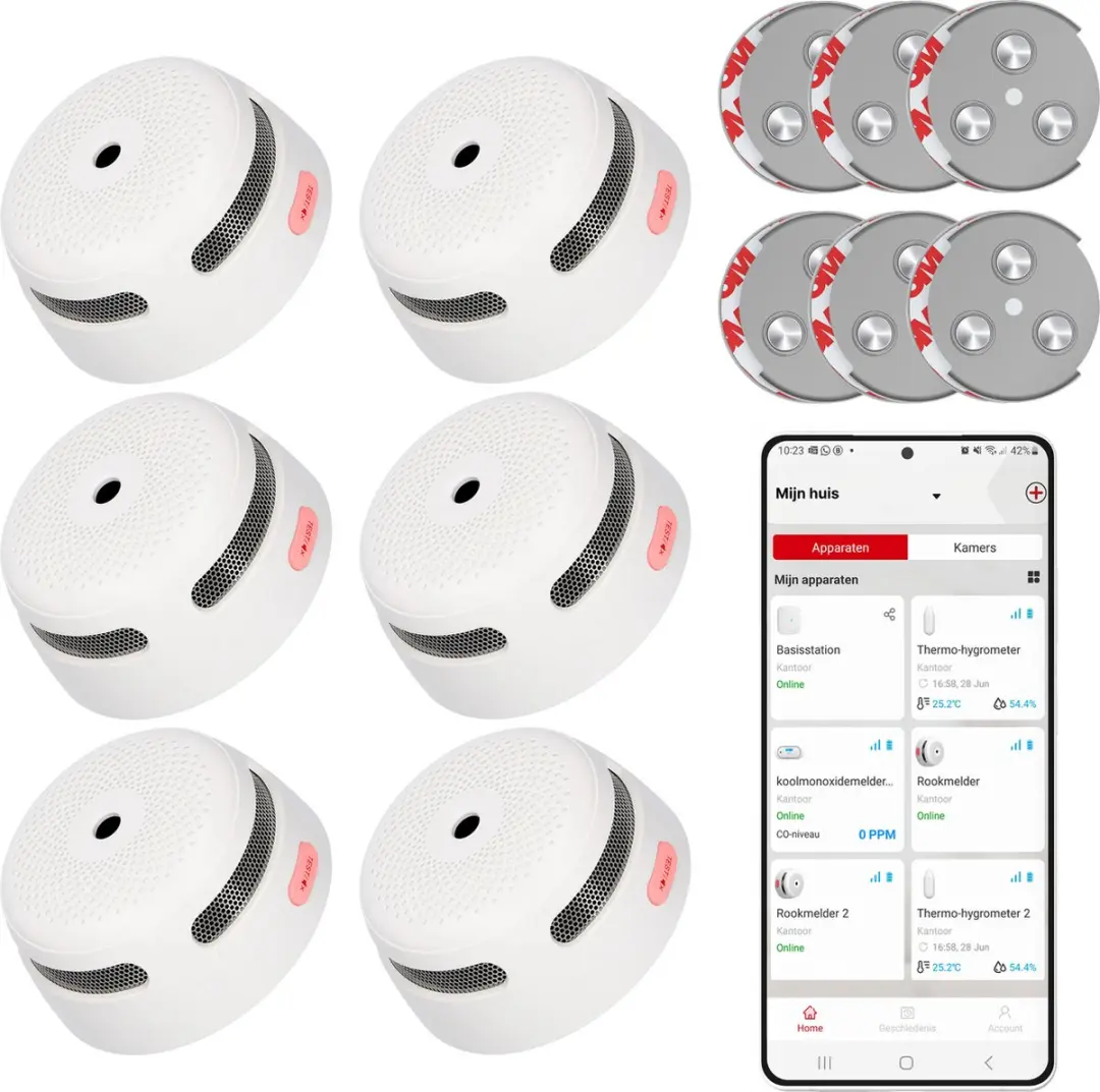 X-Sense XS01-WX Slimme rookmelder met Wifi