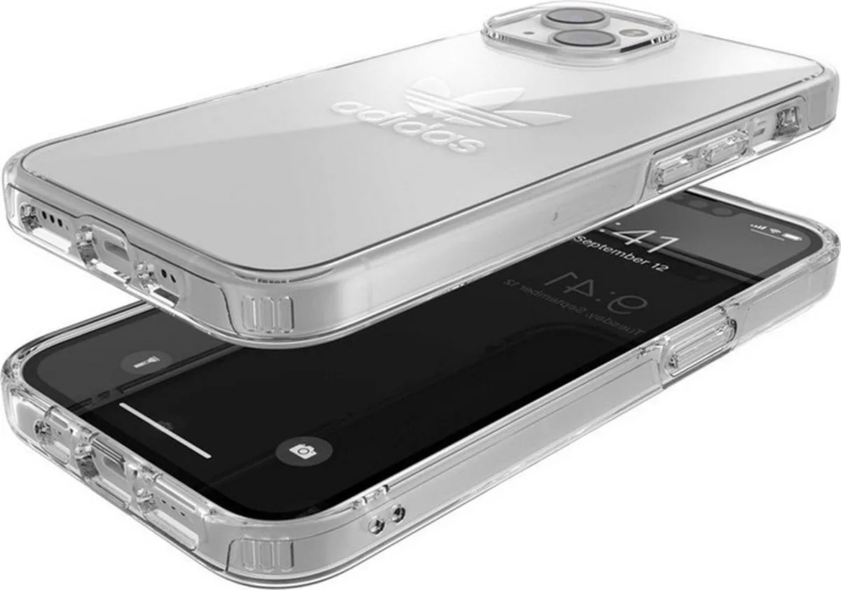 Adidas Protective Clear Case iPhone 14 Plus - Transparant