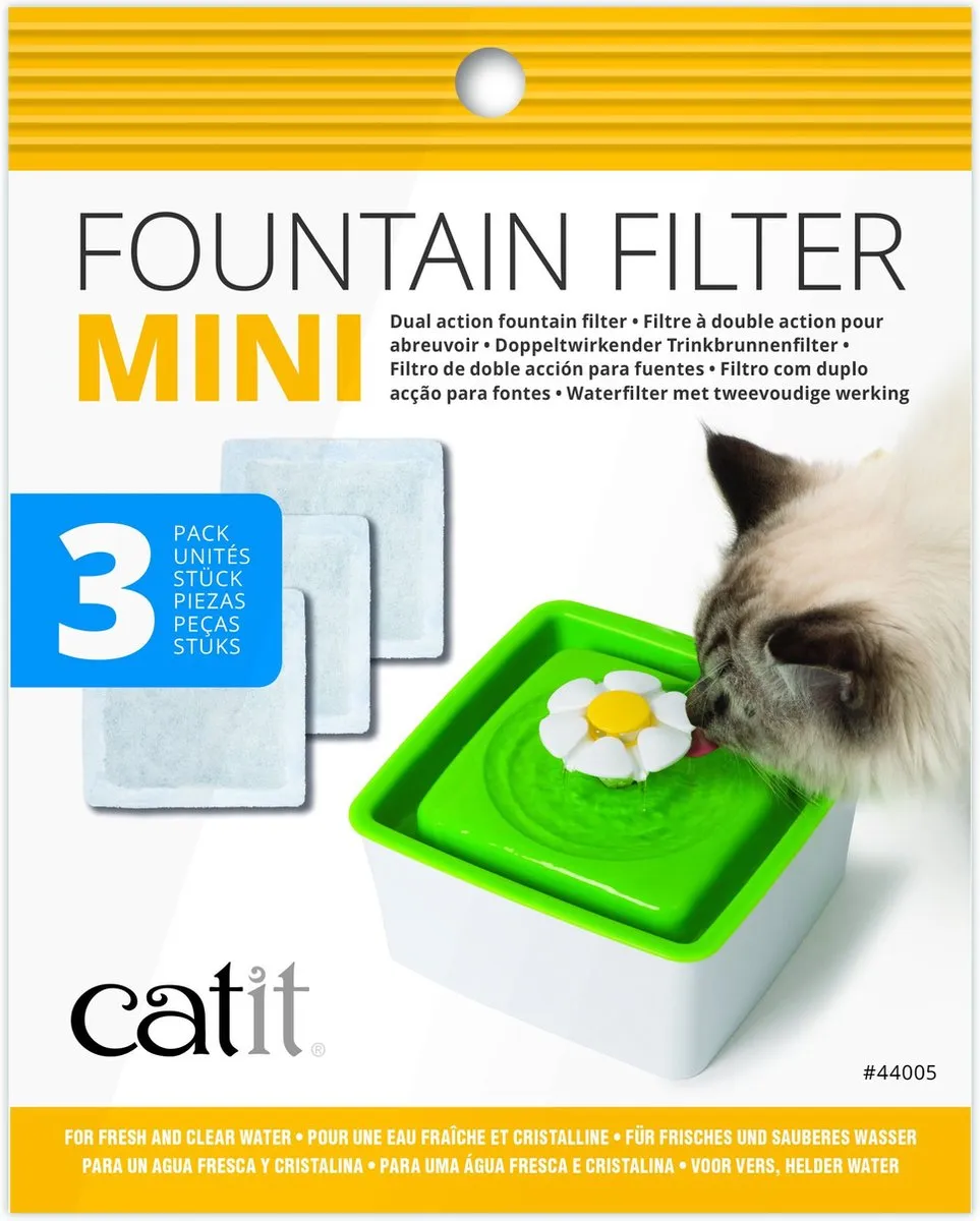 Catit Drinkfontein Vervangfilter Mini Flower Fountain