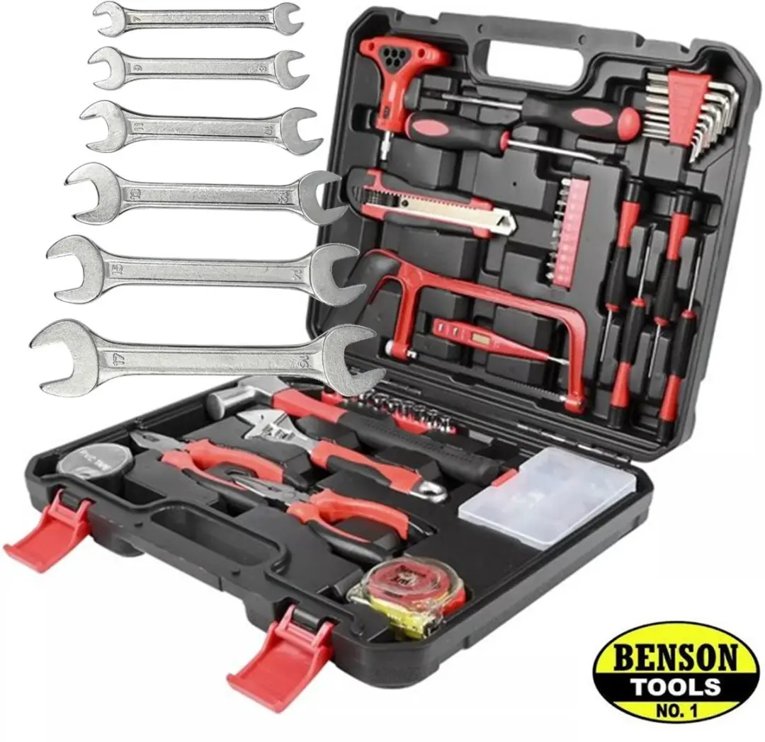 Gereedschap Set 104 delig + Steeksleutels