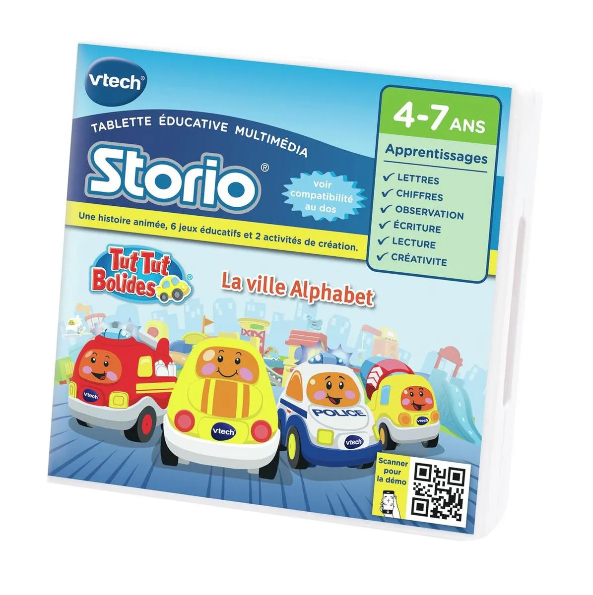 VTech Storio La Ville Alphabet Tut-Tut Bolides