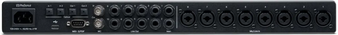 PreSonus Quantum HD 8 USB-C Audio-interface - afbeelding 4 van 6