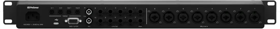 PreSonus Quantum HD 8 USB-C Audio-interface - afbeelding 3 van 6