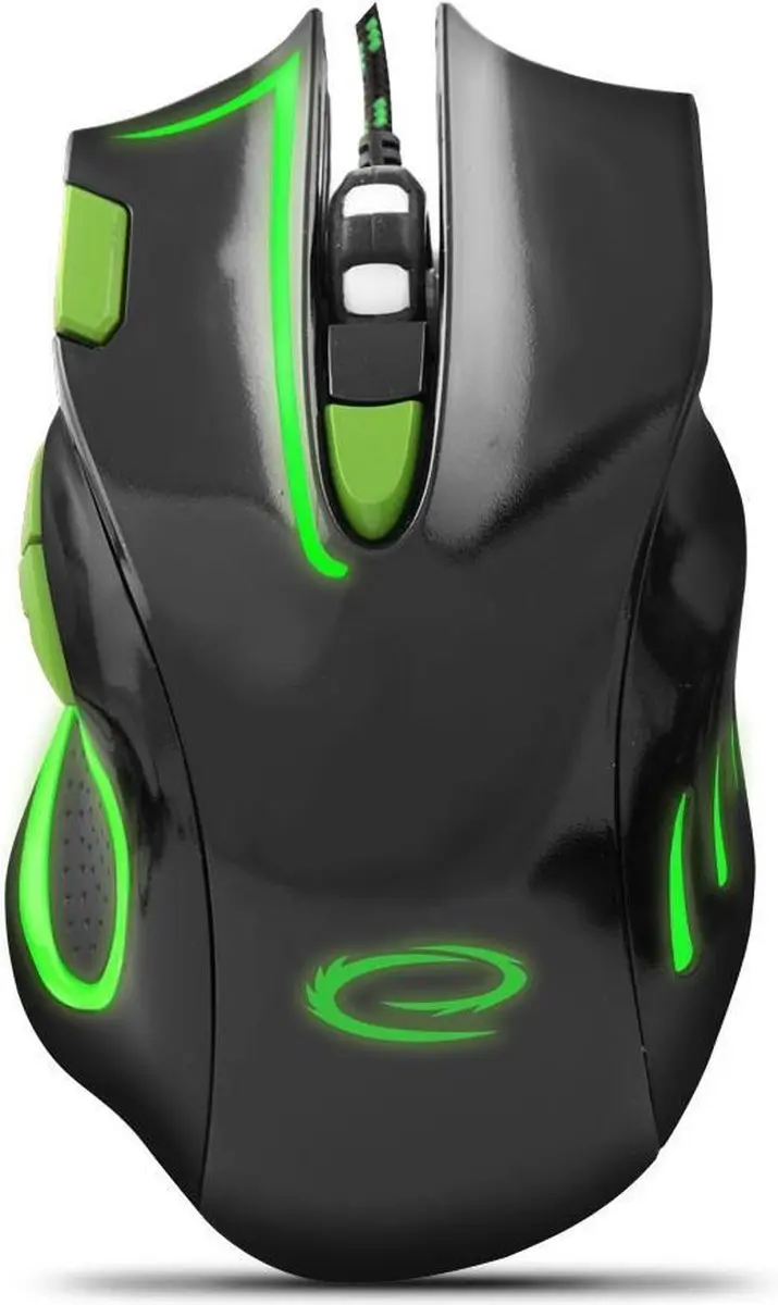 Optische USB Game Muis 7D Hawk met LED