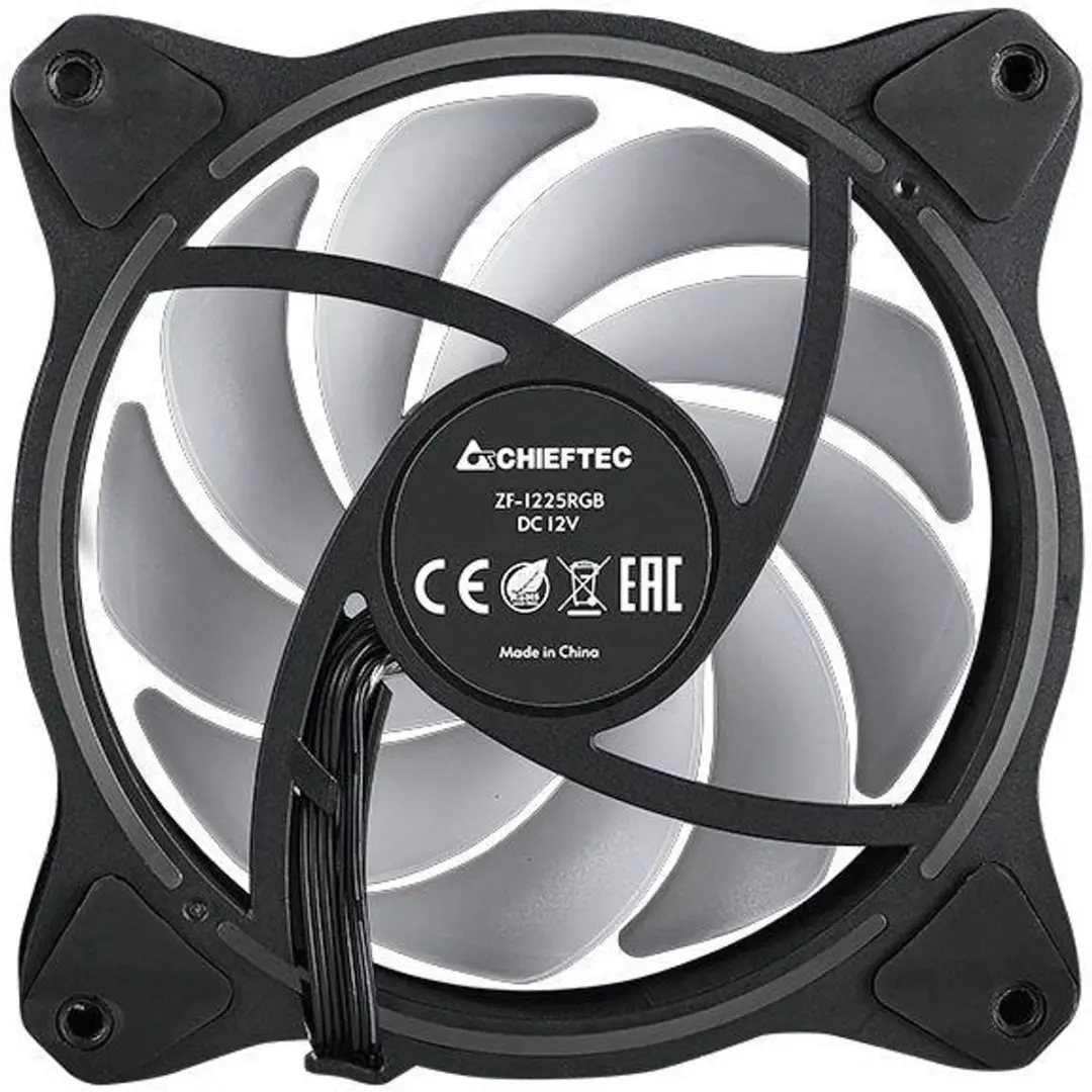 Chieftec ZF-1225RGB PC-ventilator 120mm - RGB - afbeelding 4 van 6