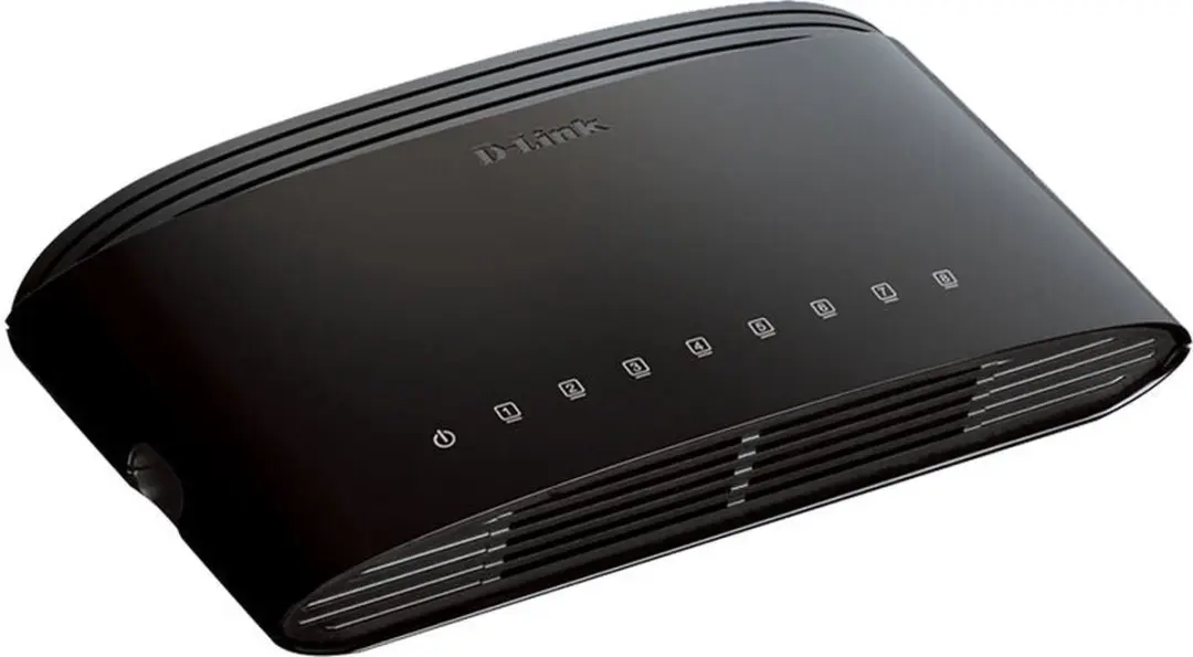 D-Link DES-1008D Netwerkswitch - 8 Poorten - afbeelding 2 van 6