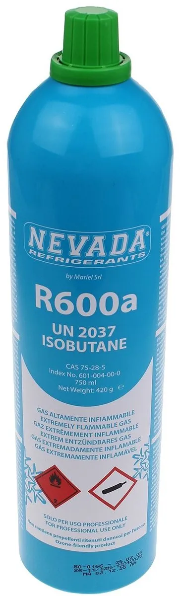 Whirlpool Koelgas Isobutane C00089700 - 750ml/420g