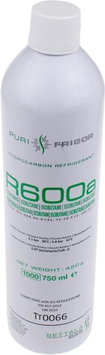 Whirlpool Koelgas Isobutane C00089700 - 750ml/420g
