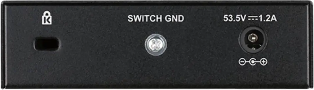 D-Link DGS-1005P/E Netwerkswitch 5 Poorten PoE+ - Zwart - afbeelding 4 van 6