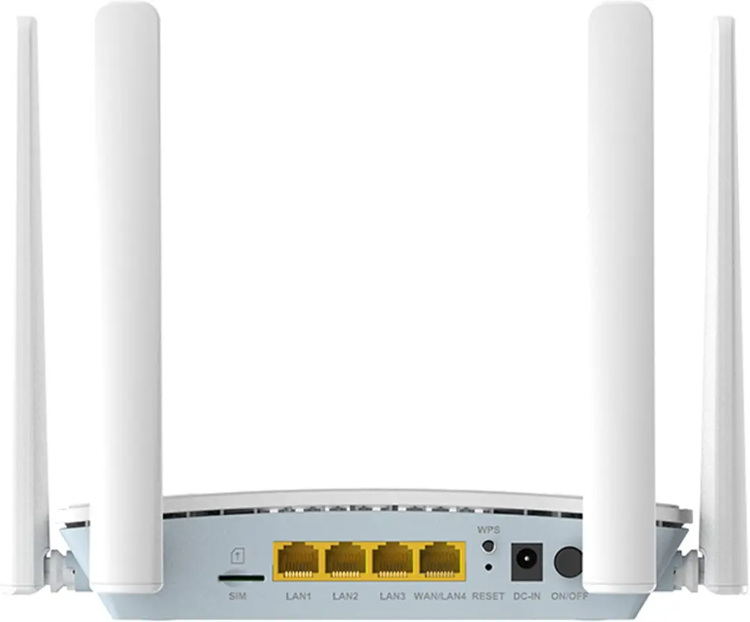D-Link G403C/E 4G LTE N300 Wi-Fi Router - Wit - afbeelding 2 van 5