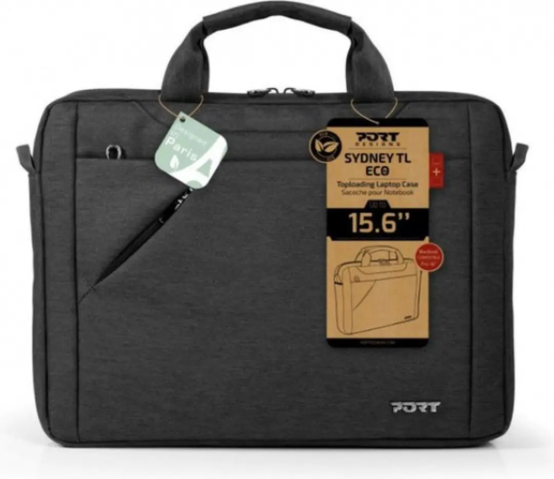 PORT Designs Sydney ECO 135172 Laptoptas - Zwart - afbeelding 5 van 6
