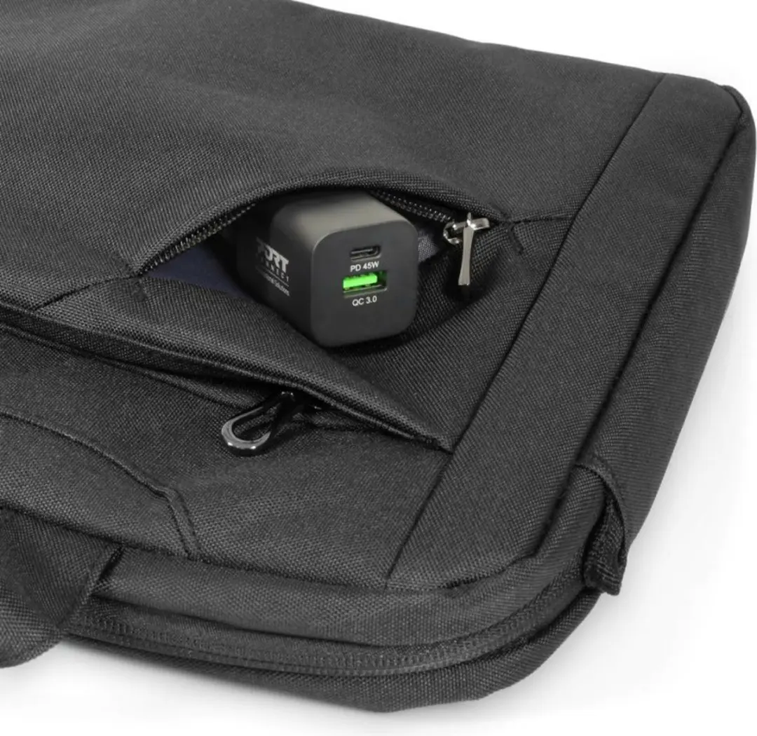 PORT Designs Sydney ECO 135172 Laptoptas - Zwart - afbeelding 3 van 6