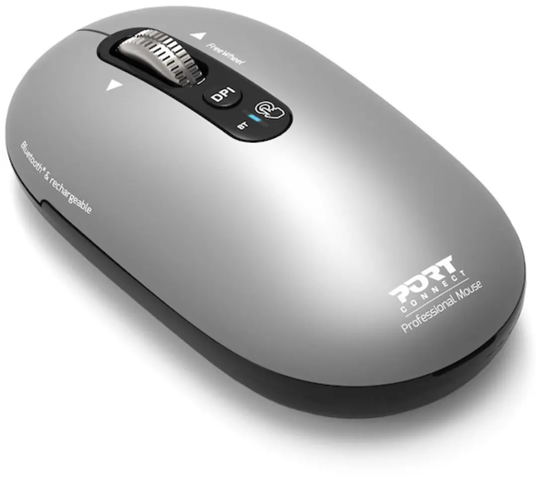 PORT Designs Connect 910009 Muis - Bluetooth - Grijs - afbeelding 2 van 4