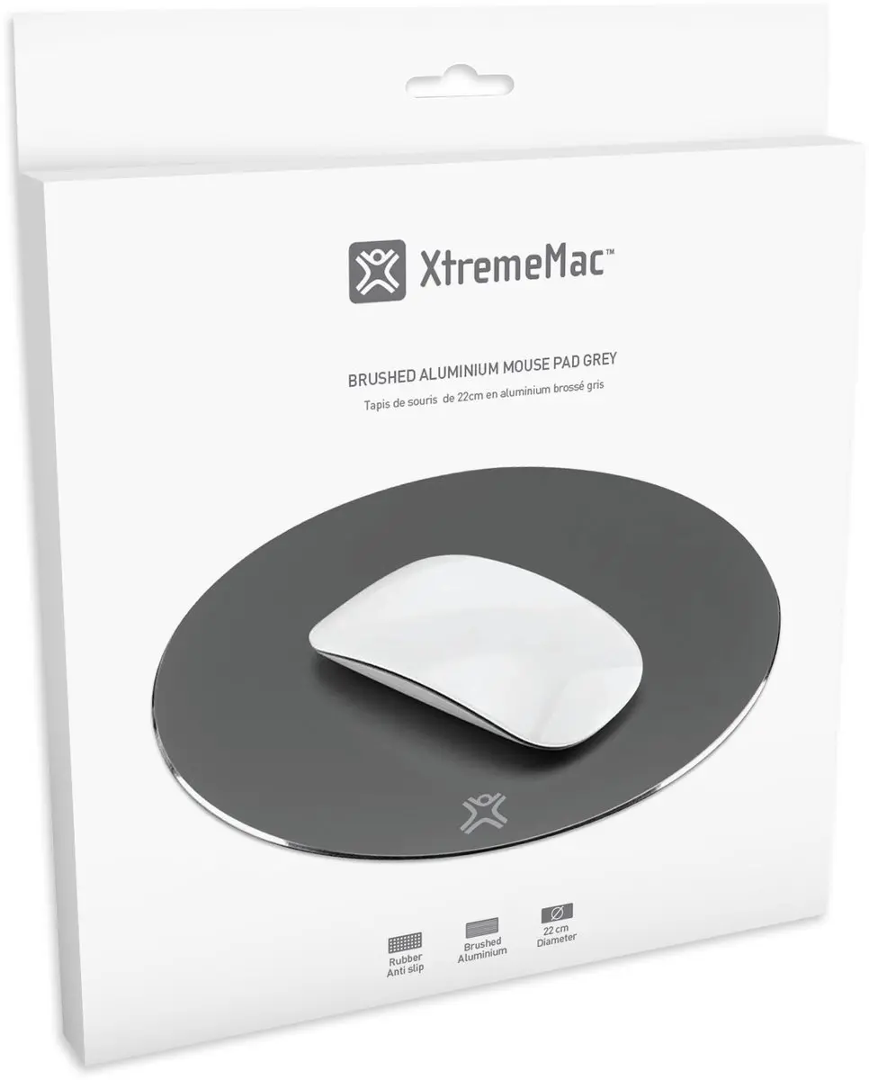 XtremeMac XM-MPR-GRY Muismat - Aluminium Grijs - afbeelding 3 van 3