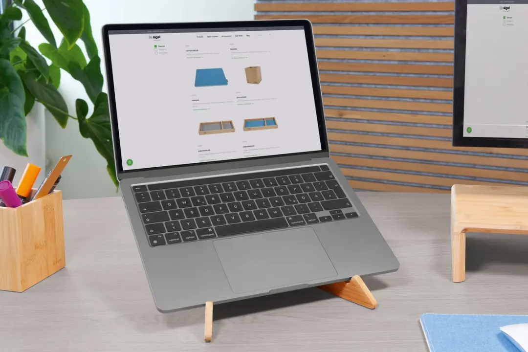 Sigel Eye Style Laptopstandaard SA207 - Beige - afbeelding 5 van 6