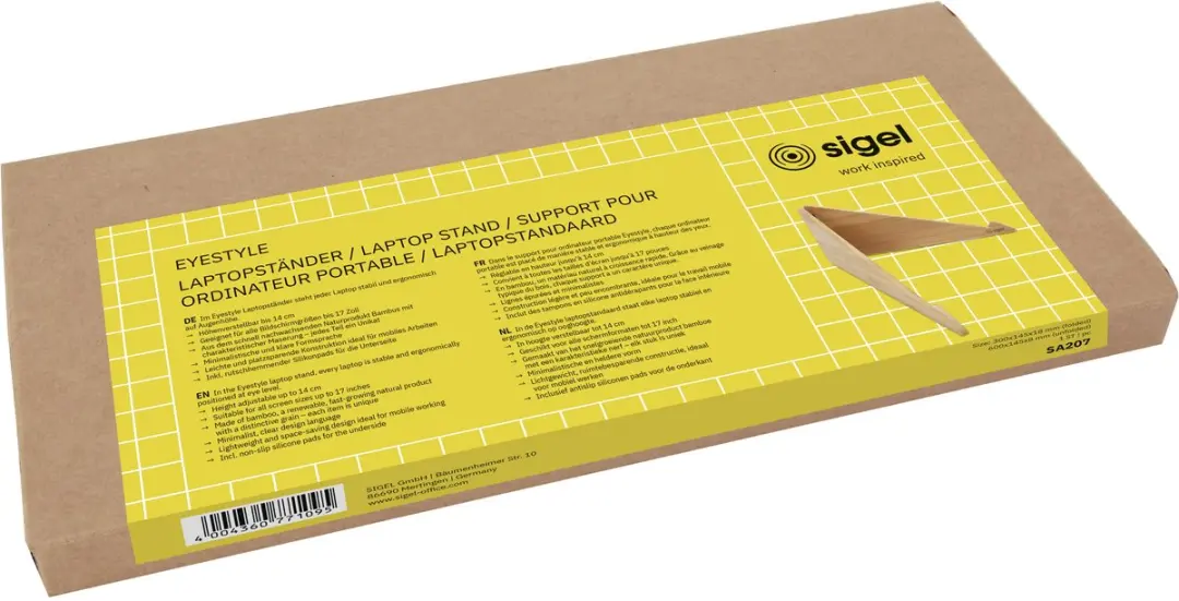 Sigel Eye Style Laptopstandaard SA207 - Beige - afbeelding 6 van 6