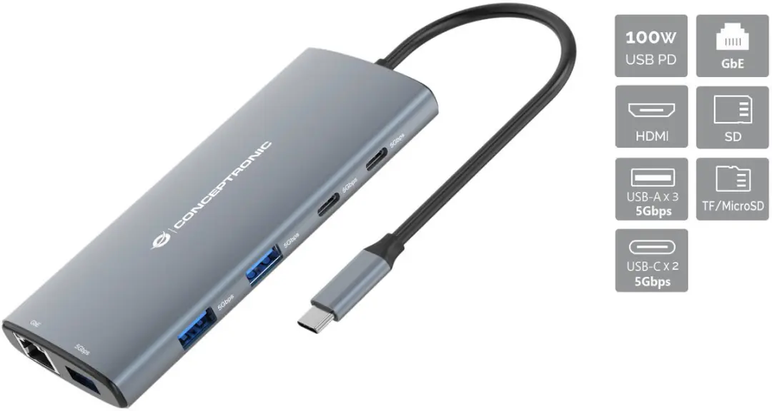 Conceptronic DONN06G Laptop Dock