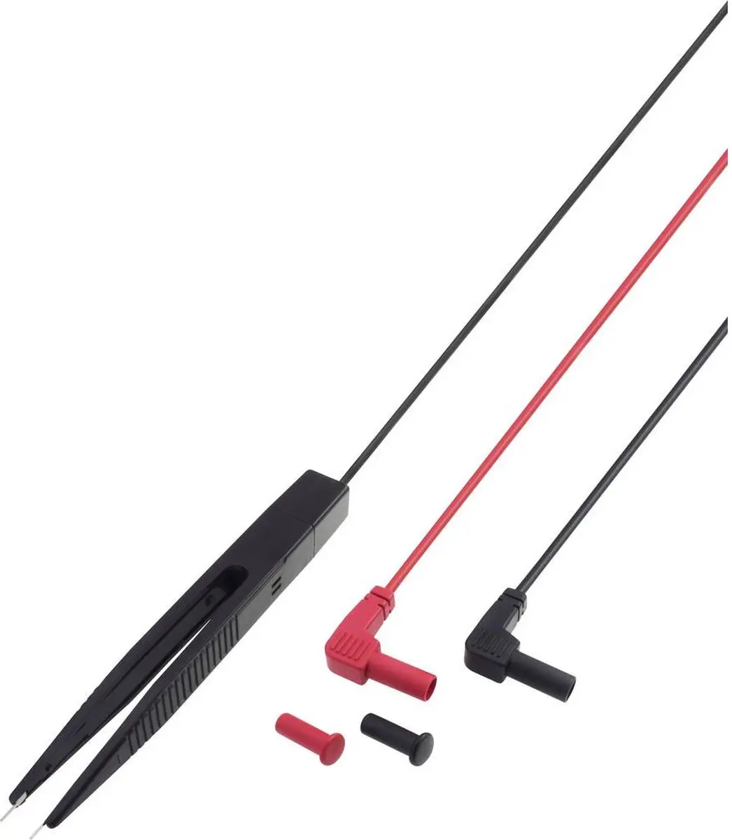 Voltcraft MSL-503 Meetsnoer 4mm-stekker 1.14 m - Zwart/Rood - afbeelding 3 van 5