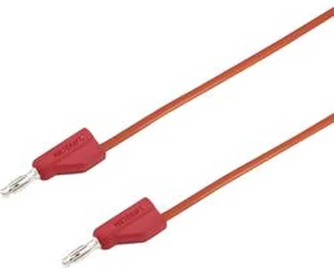 Voltcraft MSB-300 Meetsnoer Banaanstekker 4 mm 1.50 m Rood