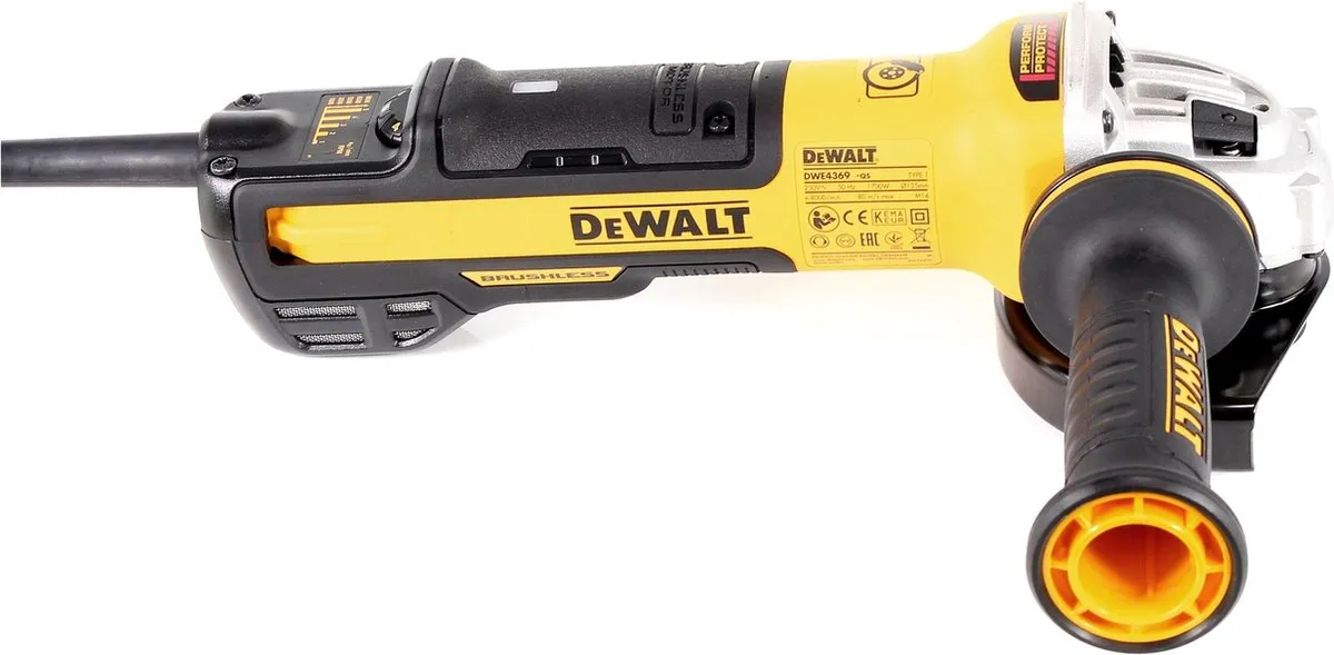 DeWalt DWE4369 Haakse Slijper 125mm 1700W - afbeelding 6 van 6