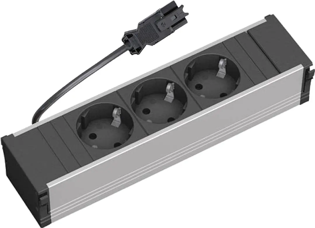 BACHMANN CONI 3x geaard stopcontact GST18 - afbeelding 5 van 5