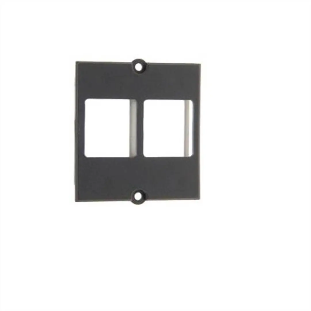 Bachmann 917.061 Maatwerk Module Frame 2x Keystone - Zwart - afbeelding 4 van 6