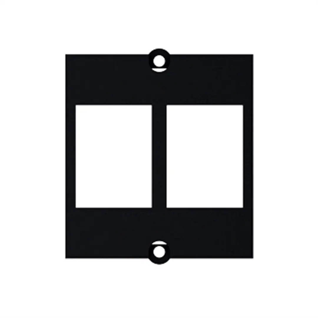 Bachmann 917.061 Maatwerk Module Frame 2x Keystone