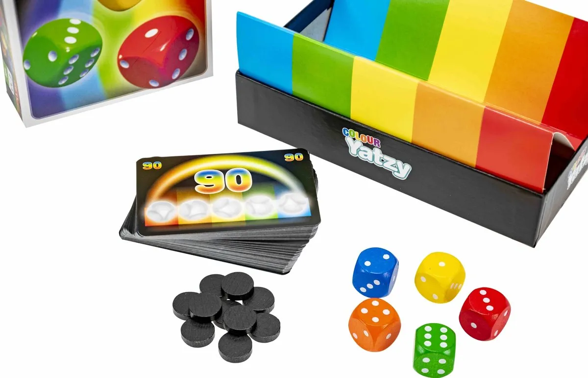 Tactic Colour Yatzy 60635 - Dobbelspel - 2-6 Spelers