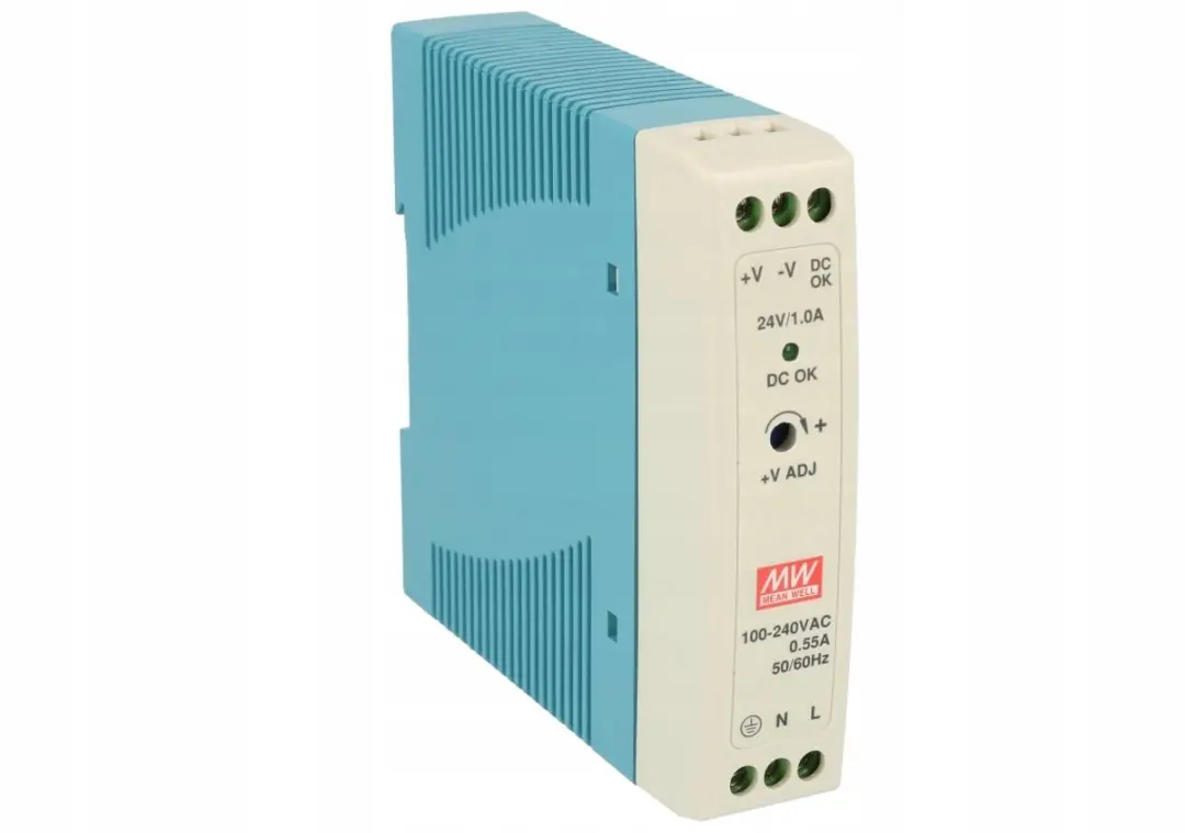 Mean Well MDR-20-24 DIN-rail netvoeding 24 V/DC 1 A 24 W Aantal uitgangen: 1 x I