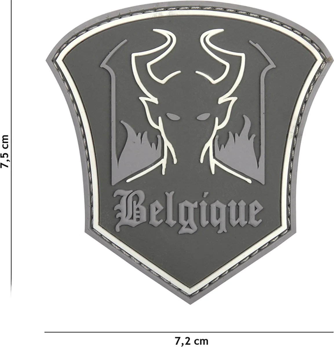 101 Inc Embleem 3D PVC Belgische Duivel