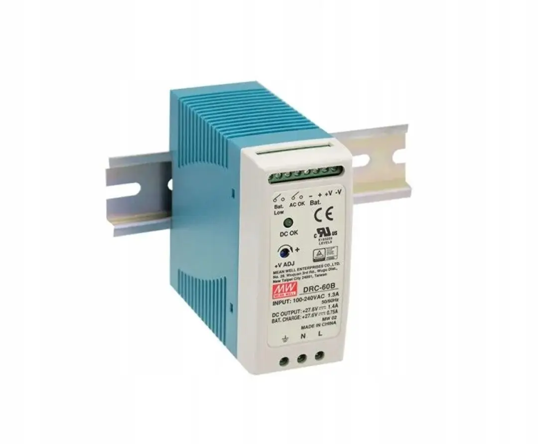 Mean Well DRC-60B DIN-rail netvoeding 27.6V