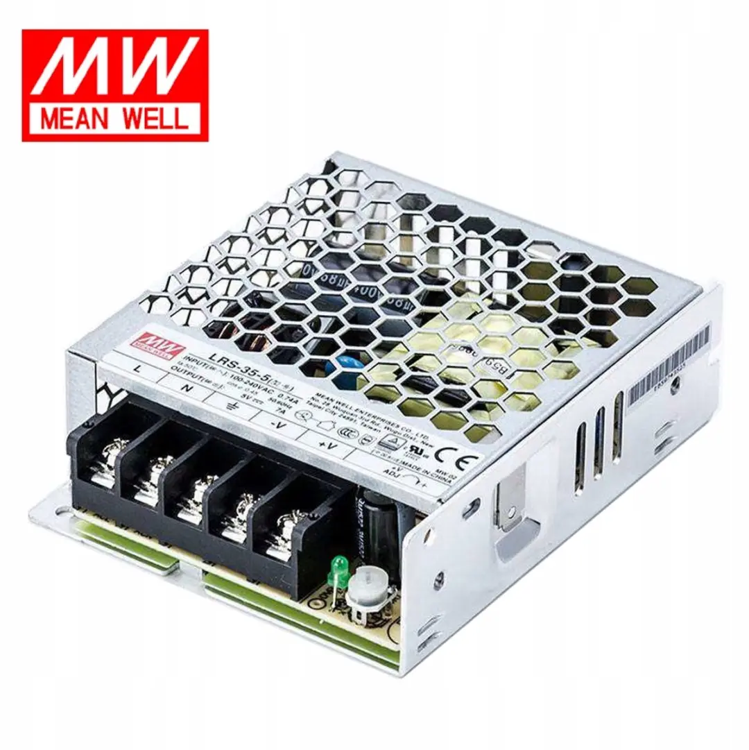 Mean Well LRS-35-5 Schakelnetvoedingsmodule 5 V/DC 7 A 35 W