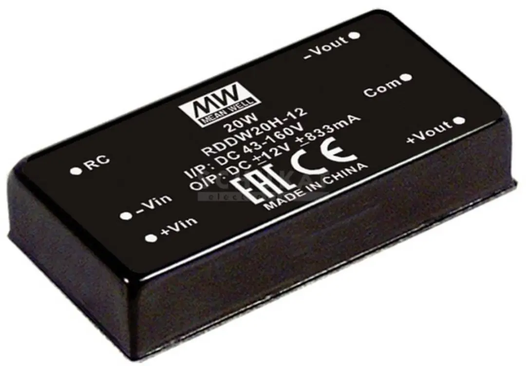 Mean Well RDDW20G-12 DC/DC-converter