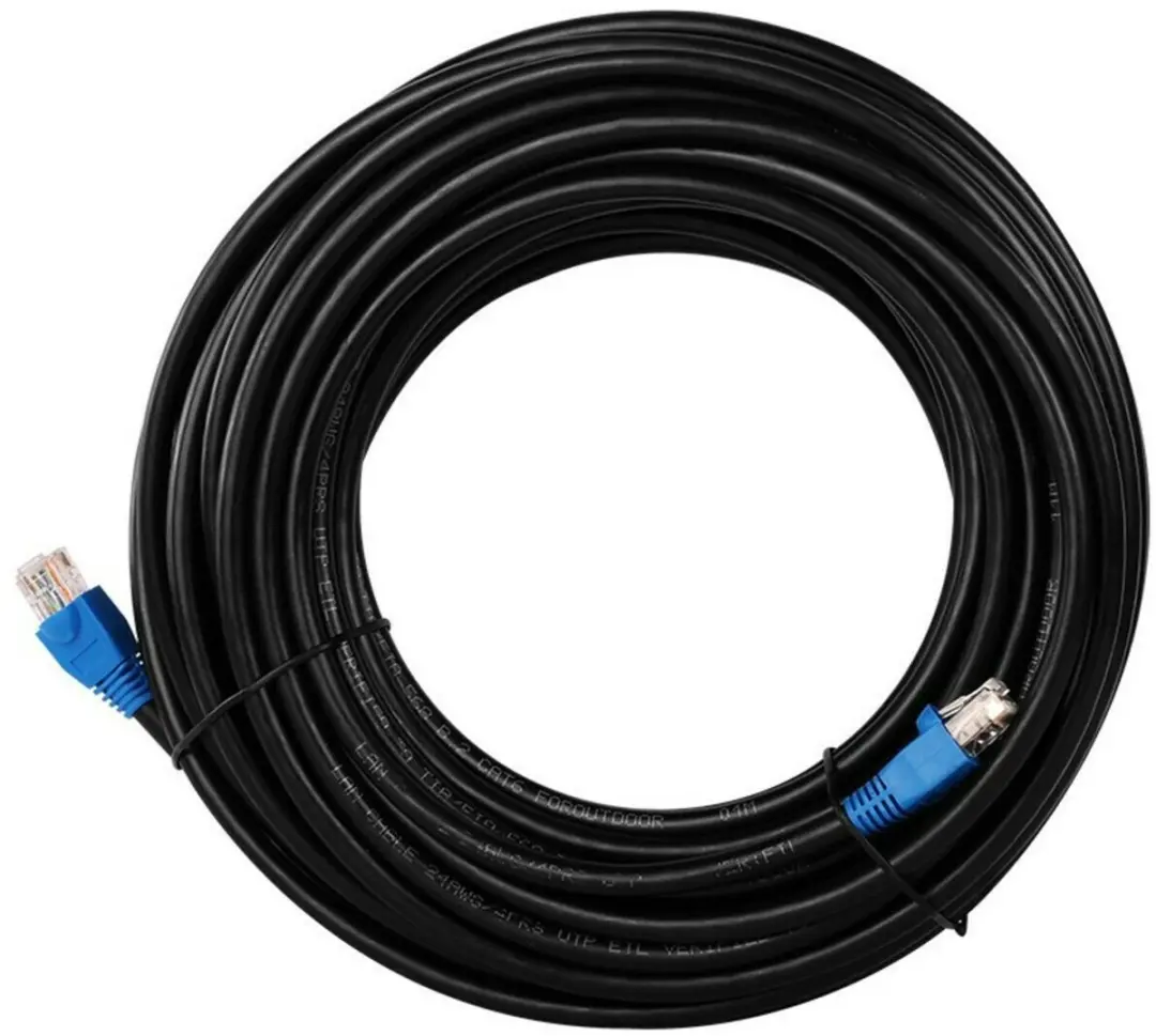 Danicom WE-94-393 CAT6 UTP Netwerkkabel 30m - Zwart - afbeelding 6 van 6